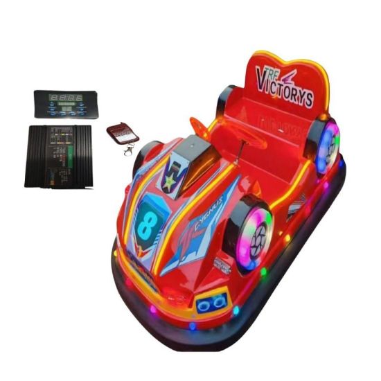 صورة عربة أطفال كهربائية سباق موسيقية بإضاءة كاملة